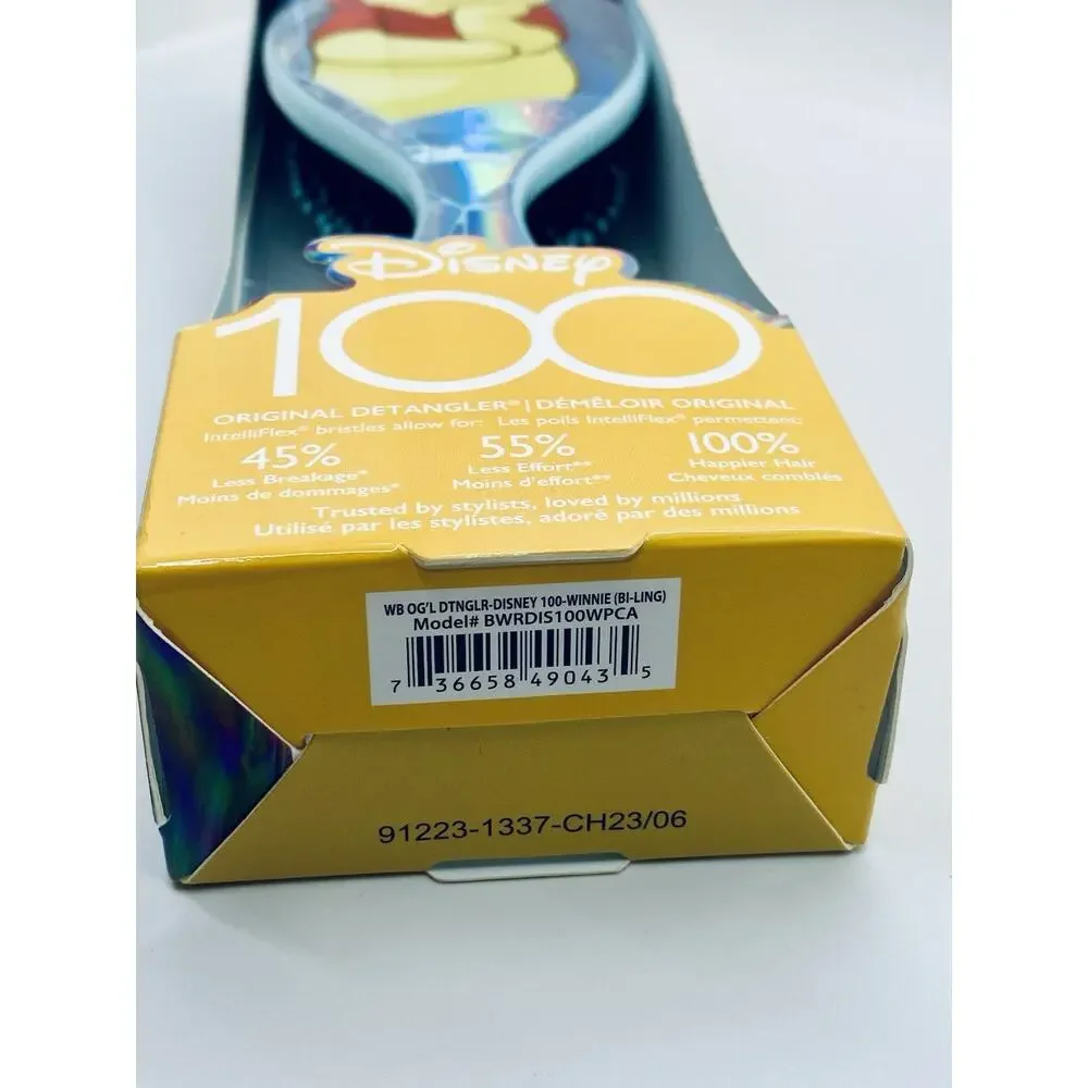 Wet Brush Original Detangler Disney 100 Winnie the Pooh Hair Brush New